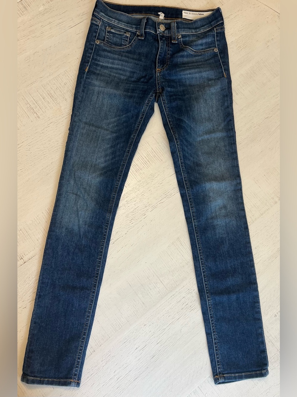 rag & bone Indigo Skinny Jeans - Picture 4 of 6
